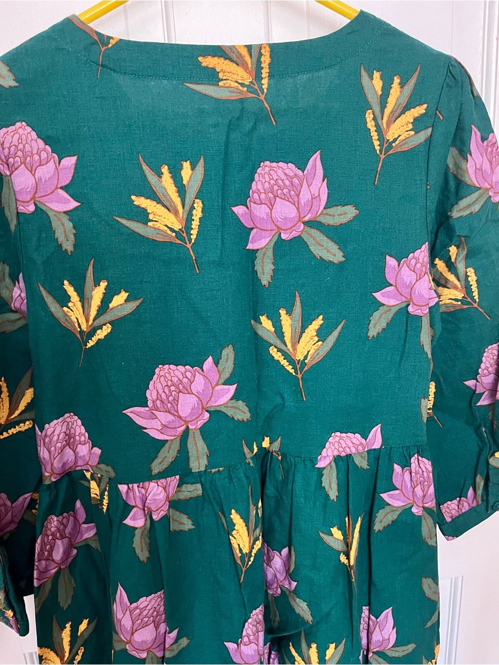 Princess Highway women’s Teal Floral Dress - Picture 4 of 4